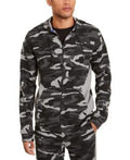 ID Ideology Mens Colorblocked Camo Full-Zip Hoodie by Vanessa Jane