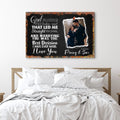 God Bless The Broken Road That Led Me To You Sign by Tailored Canvases