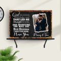 God Bless The Broken Road That Led Me To You Sign by Tailored Canvases