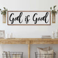 God Is Good Faith Sign III by Tailored Canvases