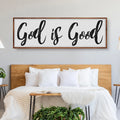 God Is Good Faith Sign III by Tailored Canvases