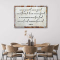God Is Great God Is Good Prayer Sign II by Tailored Canvases