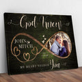 God Knew Couple Sign by Tailored Canvases