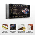 God Knew Couple Sign II by Tailored Canvases