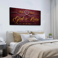 God Knew Sign II by Tailored Canvases