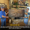 God Knew Sign II by Tailored Canvases