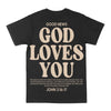 God Loves You Graphic Tee