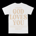 God Loves You Graphic Tee by Obsessed with graphic tees