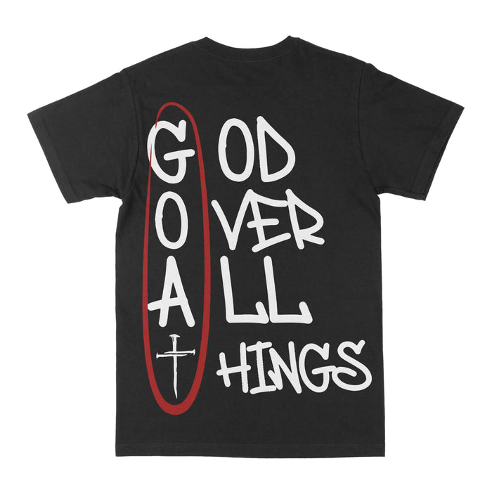God Over All Things Graphic Tee by Obsessed with graphic tees
