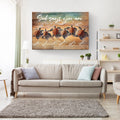 God Says You Are Faith Sign by Tailored Canvases