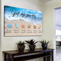 God Says You Are Faith Sign II by Tailored Canvases