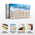 God Says You Are Faith Sign II by Tailored Canvases