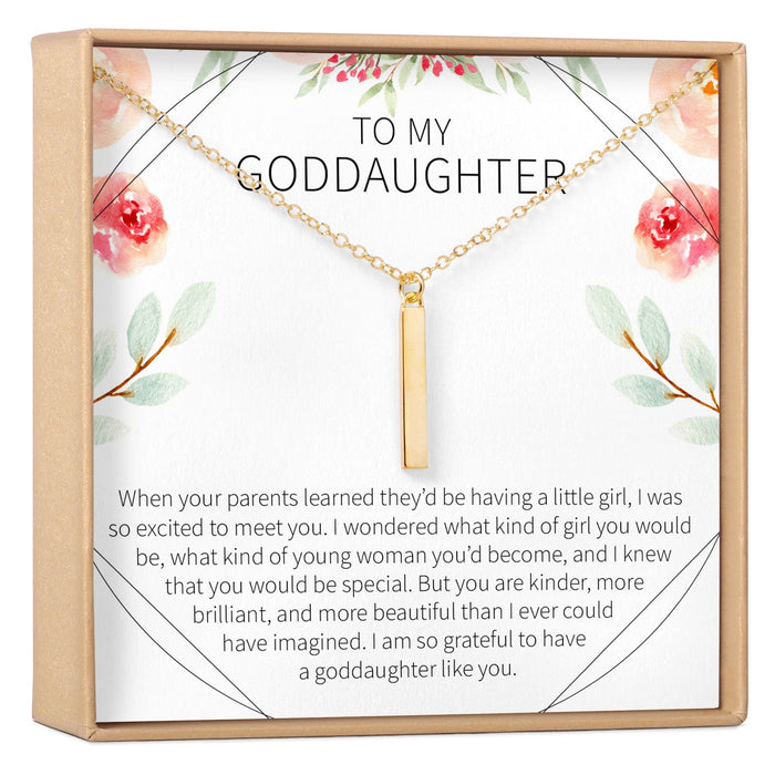 Goddaughter Necklace by Dear Ava