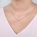 Godmother Double Intersecting Arrows Necklace by Dear Ava
