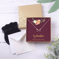 Godmother Double Intersecting Arrows Necklace by Dear Ava