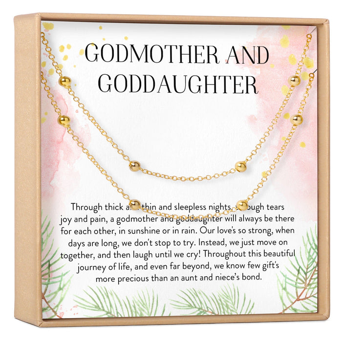 Godmother-Goddaughter Dot Bracelet Set by Dear Ava