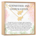 Godmother-Goddaughter Elephant Necklace Set by Dear Ava