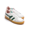 Gola Classics Women's Eagle '86 Sneakers - White/Evergreen/Rose/Gum by Swell-O-Phonic