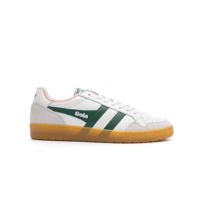Gola Classics Women's Eagle '86 Sneakers - White/Evergreen/Rose/Gum by Swell-O-Phonic
