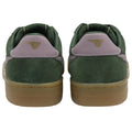 Gola Classics Women's Hawk Suede '86 Sneakers - Evergreen/Candy/Gum by Swell-O-Phonic