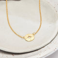 Gold Compass Necklace by Dear Ava
