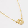 Gold Compass Necklace by Dear Ava