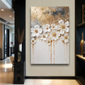 Gold Floral Wall Art by Tailored Canvases