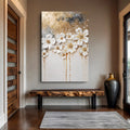 Gold Floral Wall Art by Tailored Canvases