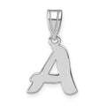 Gold Initial Pendant by Fine Color Jewels