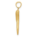 Gold Italian Horn Pendants by Fine Color Jewels