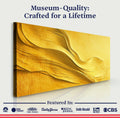 Gold Minimalist Wall Art by Tailored Canvases