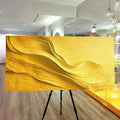 Gold Minimalist Wall Art by Tailored Canvases
