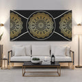 Gold Sacred Geometry Wall Art by Tailored Canvases