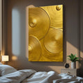Gold Symphony Wall Art by Tailored Canvases