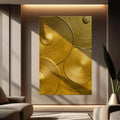 Gold Symphony Wall Art by Tailored Canvases