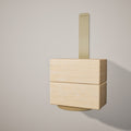 Yoga Block Wall Bracket | Gold by Mache