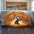 Golden Autumn Wall Art by Tailored Canvases
