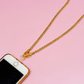 Golden Chain Multi Function Phone Lanyard by Ellisonyoung.com