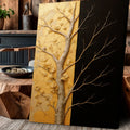 Golden Eclipse Wall Art by Tailored Canvases