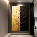 Golden Eclipse Wall Art by Tailored Canvases