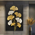 Golden Ginkgo Wall Art by Tailored Canvases