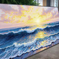 Golden Horizon Wall Art by Tailored Canvases