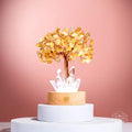 Golden Lamp of Wealth - Citrine Tree by Conscious Items