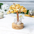 Golden Lamp of Wealth - Citrine Tree by Conscious Items