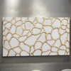 Golden Neurons Wall Art