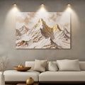 Golden Peaks Wall Art by Tailored Canvases