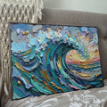 Golden Tide Wall Art by Tailored Canvases