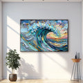 Golden Tide Wall Art by Tailored Canvases