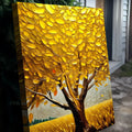 Golden Tree Breeze Wall Art by Tailored Canvases