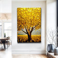Golden Tree Breeze Wall Art by Tailored Canvases